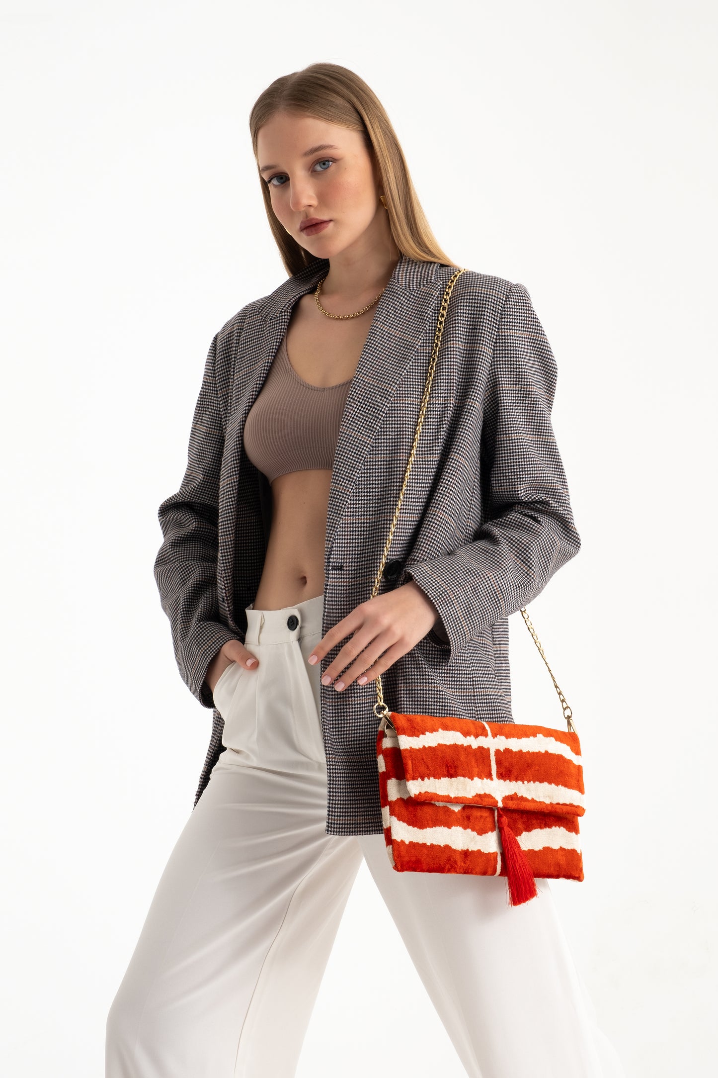 Cartera Luna Naranja