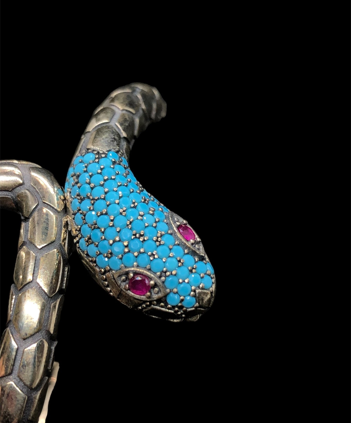 Pulsera Serpiente Azul