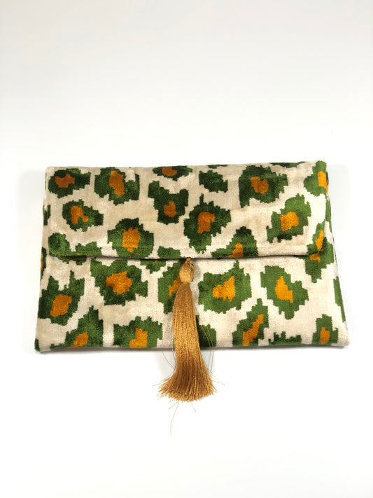 Cartera Manchas Verde