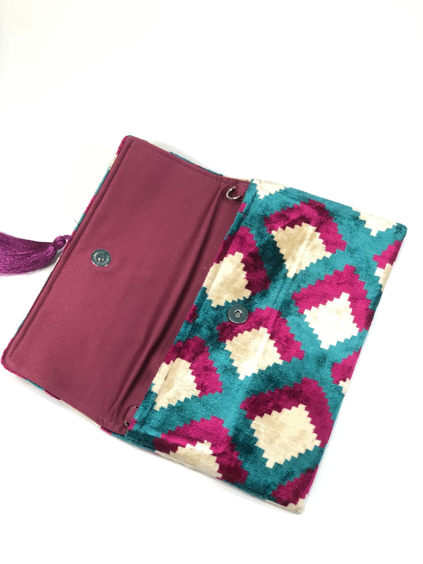 Cartera  Pechwork Morado