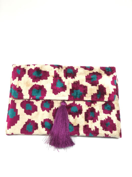 Cartera Manchas Morado