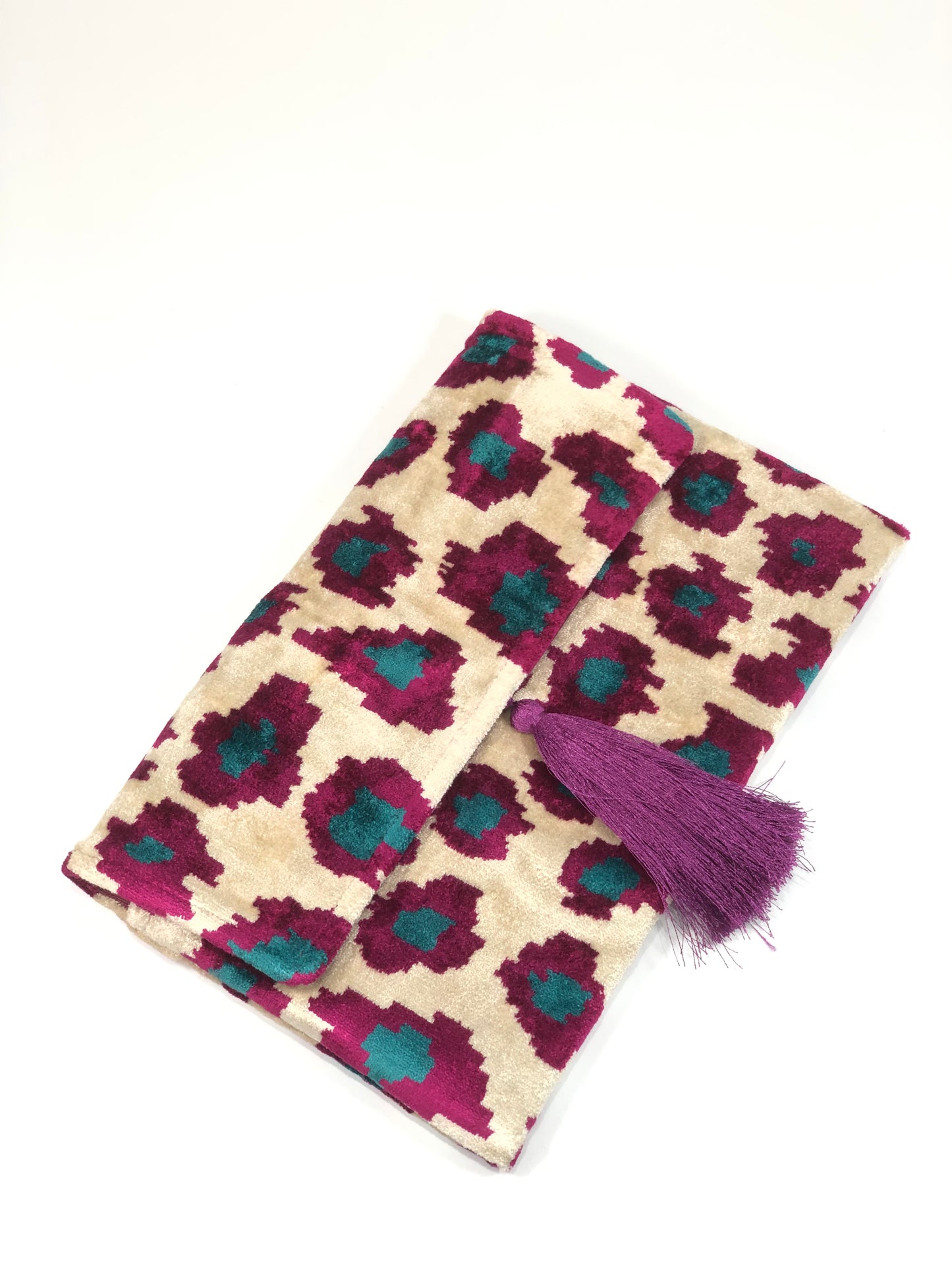 Cartera Manchas Morado