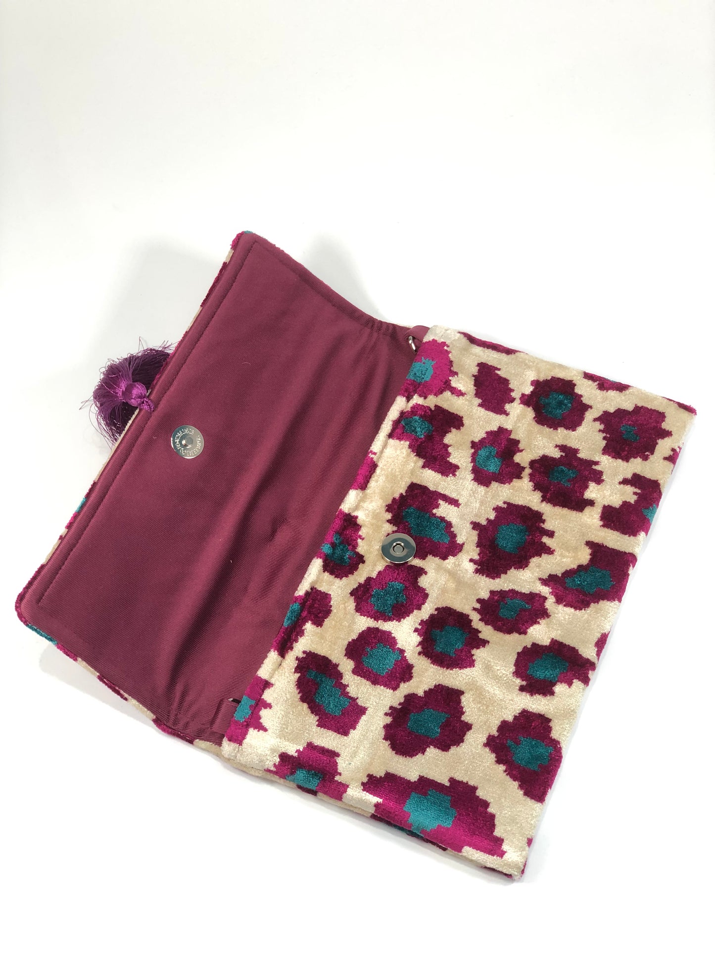 Cartera Manchas Morado