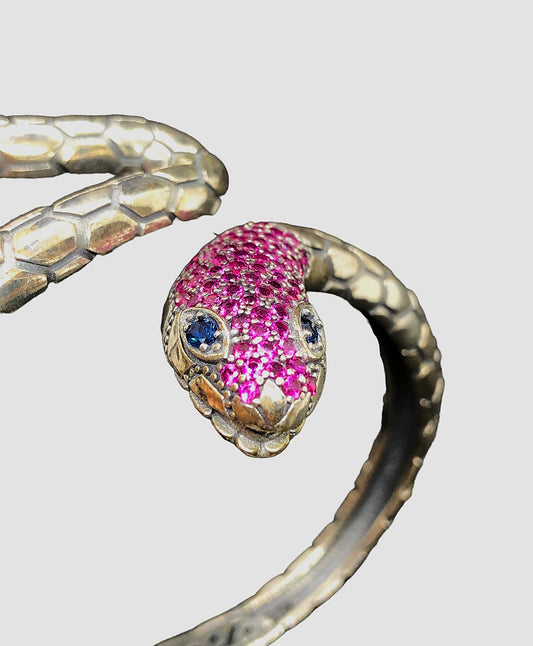 Pulsera Serpiente Rosa