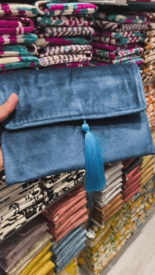 Cartera Azul Marino