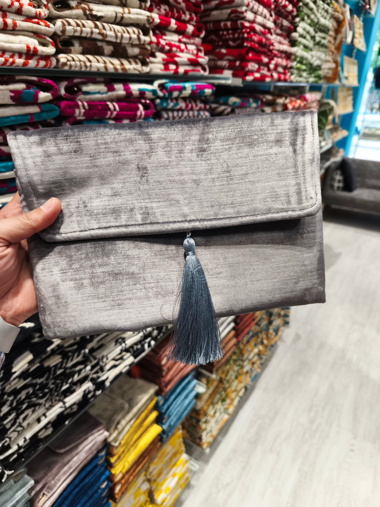 Cartera de Terciopelo Seda